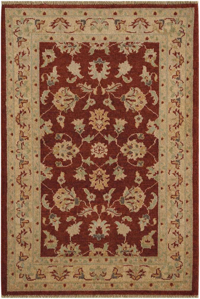 2' 7 x 4' Hand Knotted Ziegler Rug