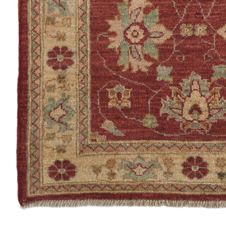 Detail image of 2' 8 x 3' 11 Hand Knotted Ziegler Rug