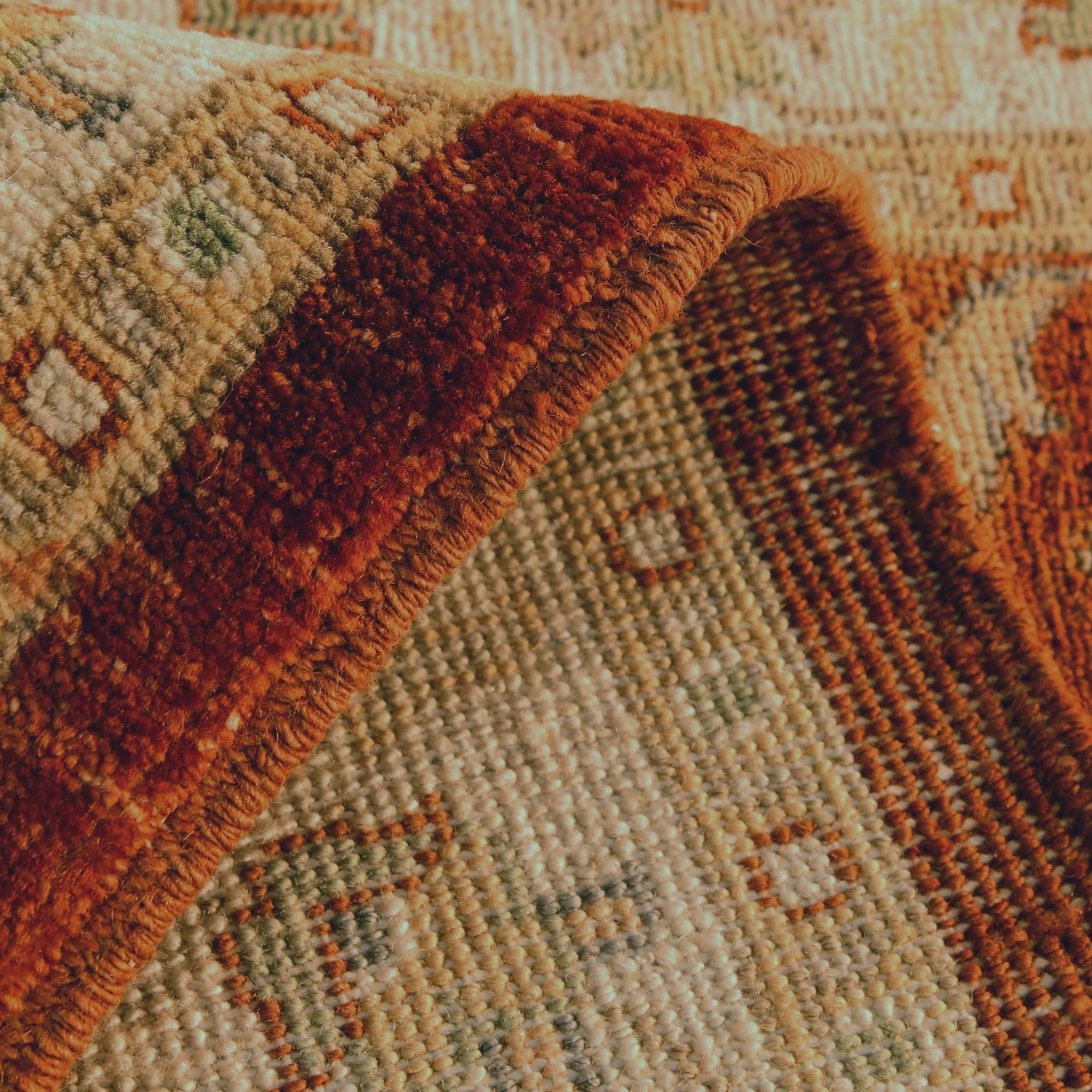 2' 5 x 3' 11 Hand Knotted Ziegler Rug