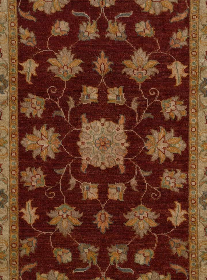2' 5 x 3' 11 Hand Knotted Ziegler Rug