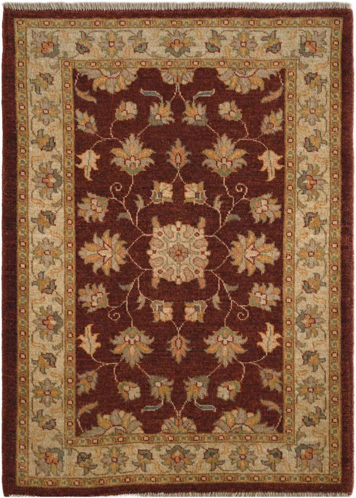 2' 5 x 3' 11 Hand Knotted Ziegler Rug