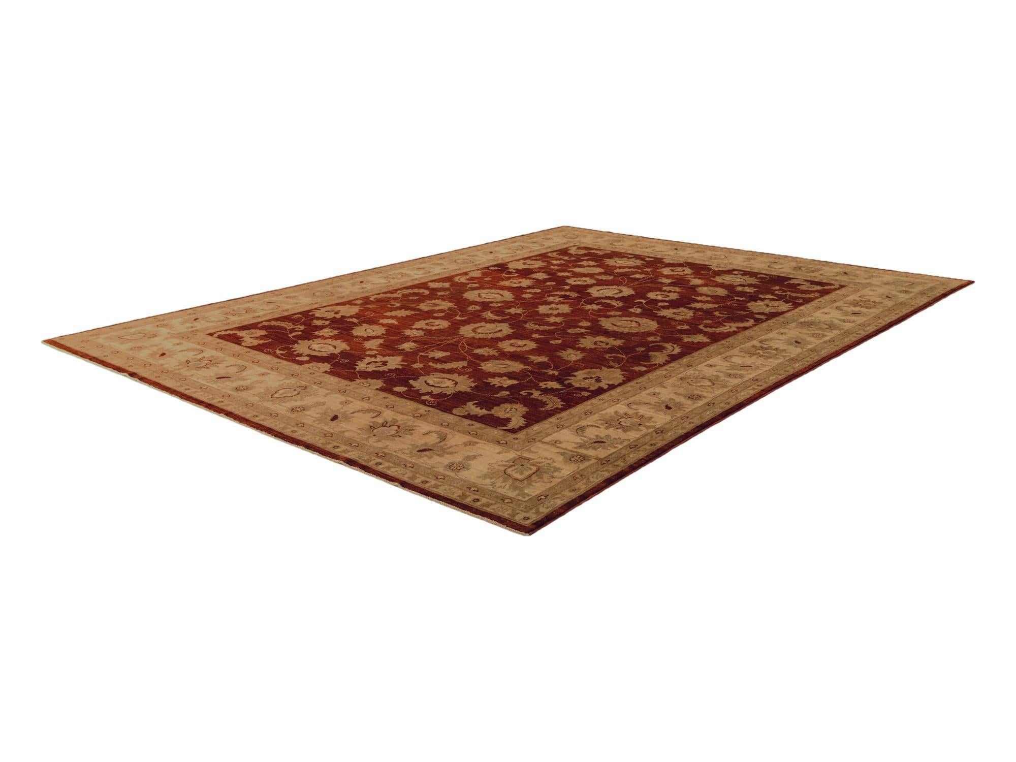 9' x 12' 1 Hand Knotted Ziegler Rug