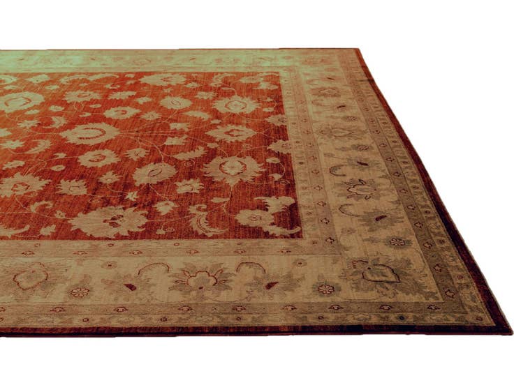 Detail image of 9' x 12' 1 Hand Knotted Ziegler Rug