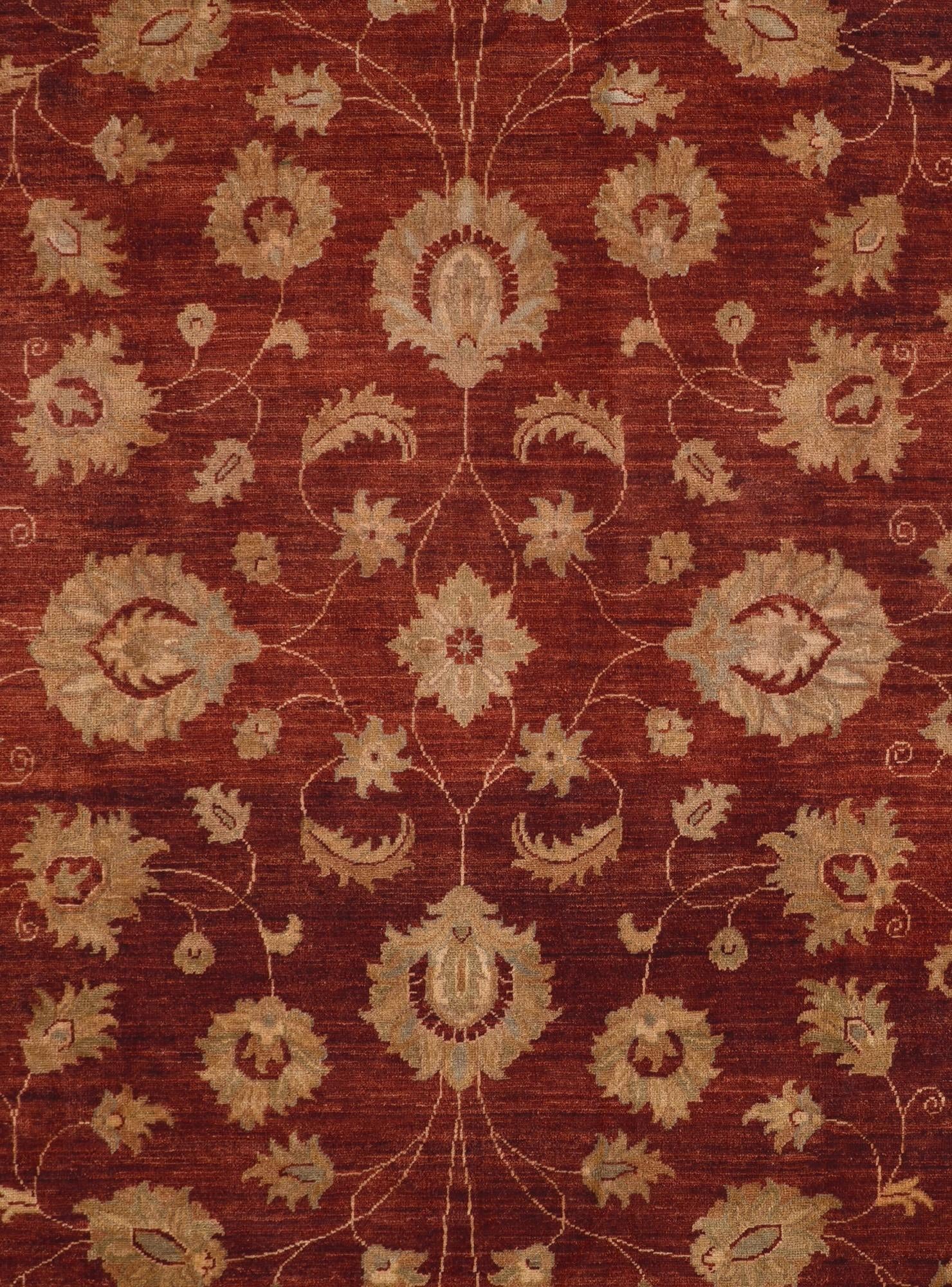 9' x 12' 1 Hand Knotted Ziegler Rug