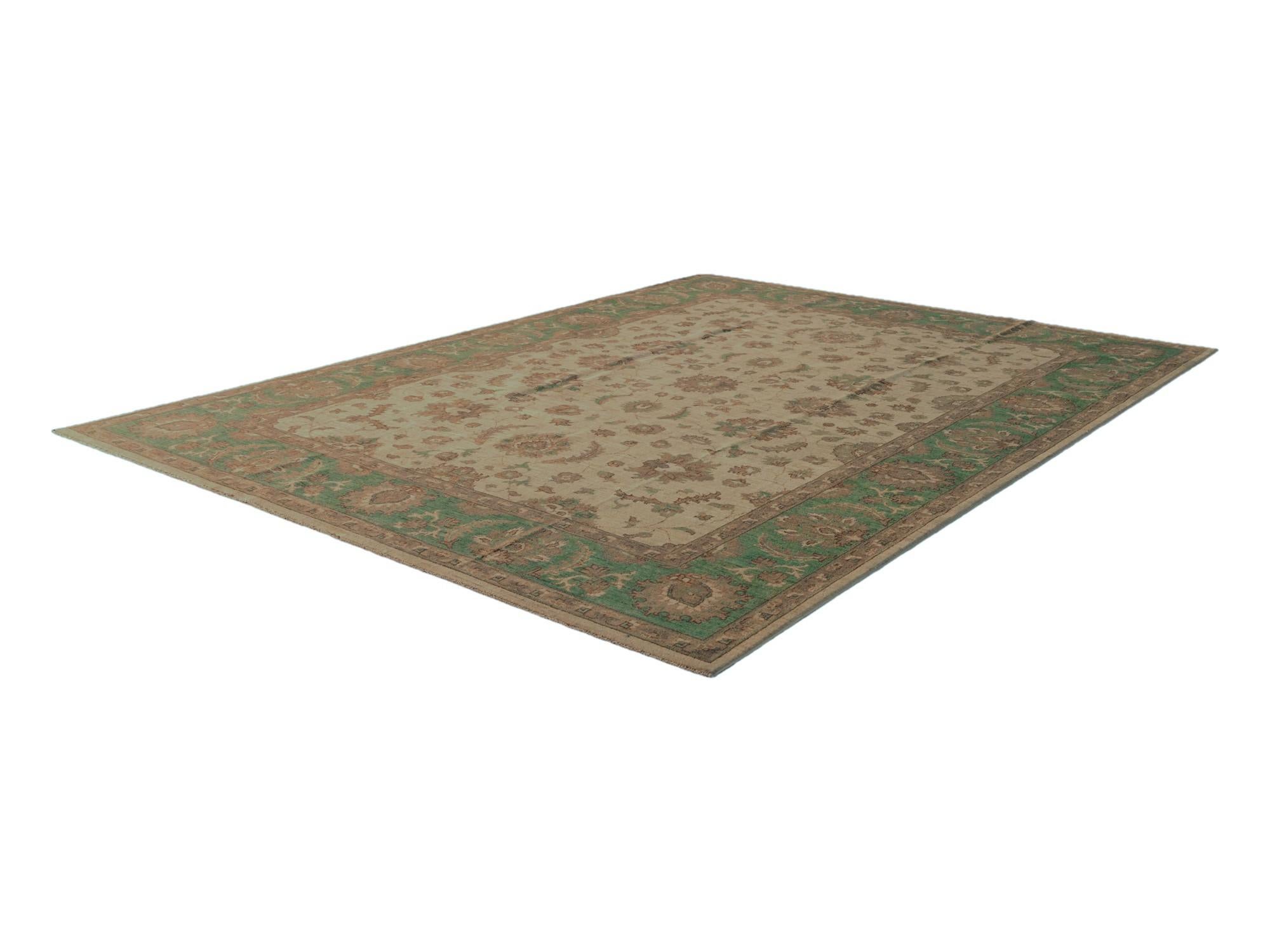 8' 5 x 11' 4 Hand Knotted Ziegler Rug