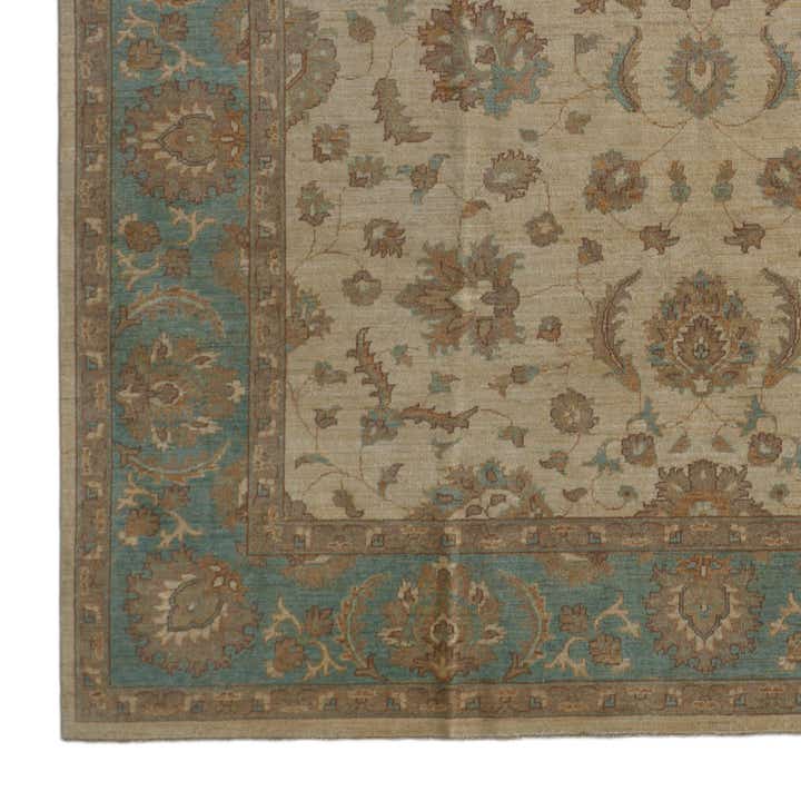 8' 5 x 11' 4 Hand Knotted Ziegler Rug