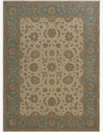 8' 5 x 11' 4 Hand Knotted Ziegler Rug