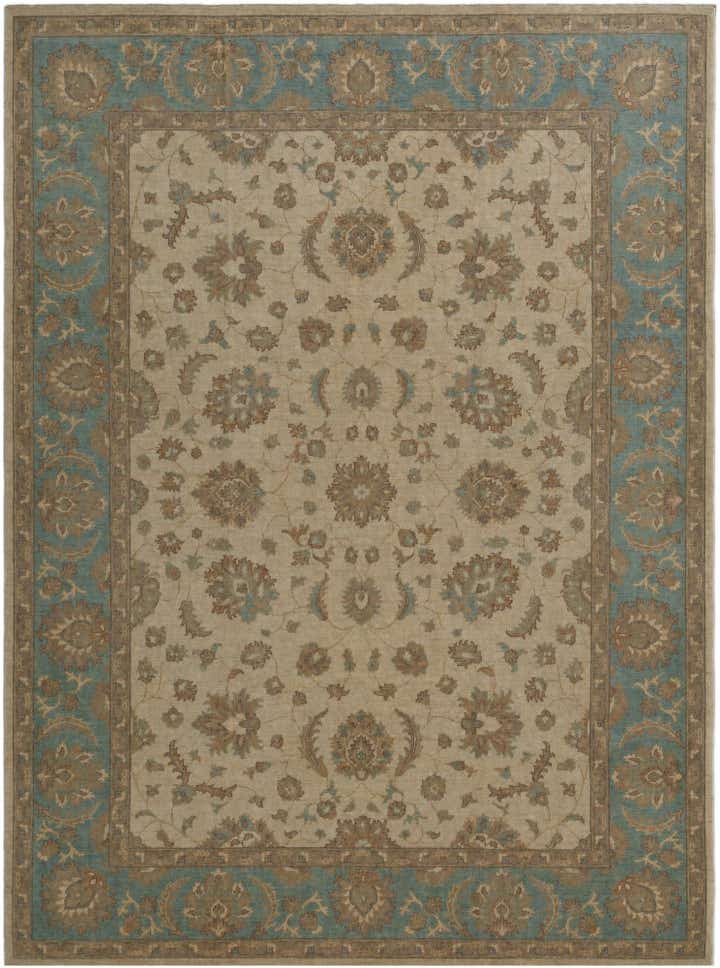 8' 5 x 11' 4 Hand Knotted Ziegler Rug