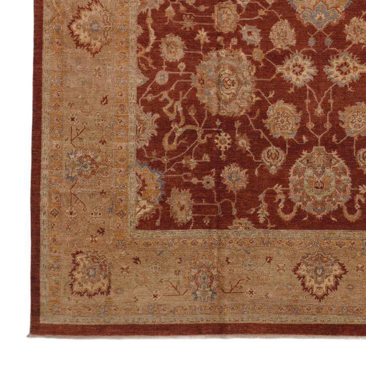 Detail image of 360cm x 570cm Hand Knotted Ziegler Rug