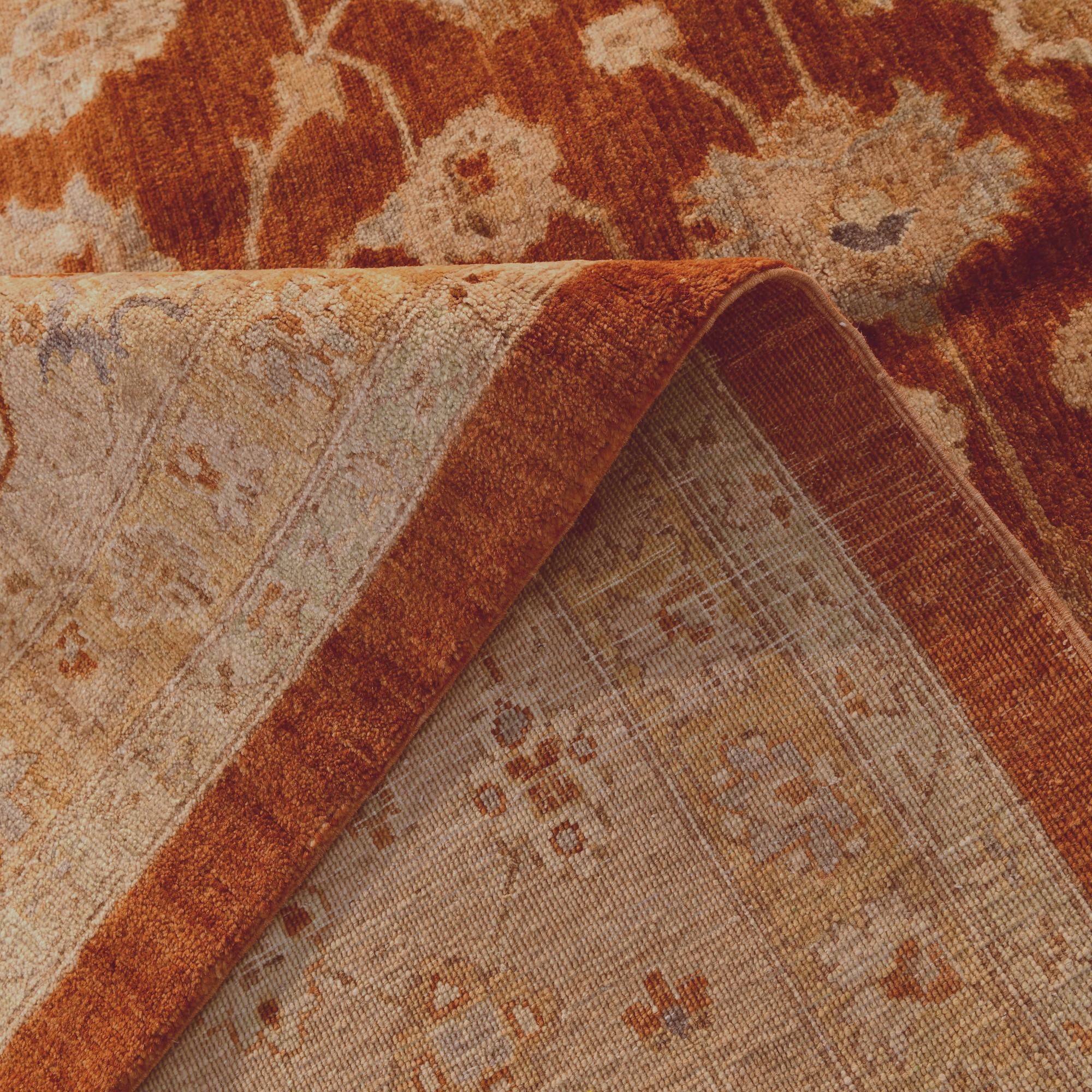11' 10 x 18' 9 Hand Knotted Ziegler Rug