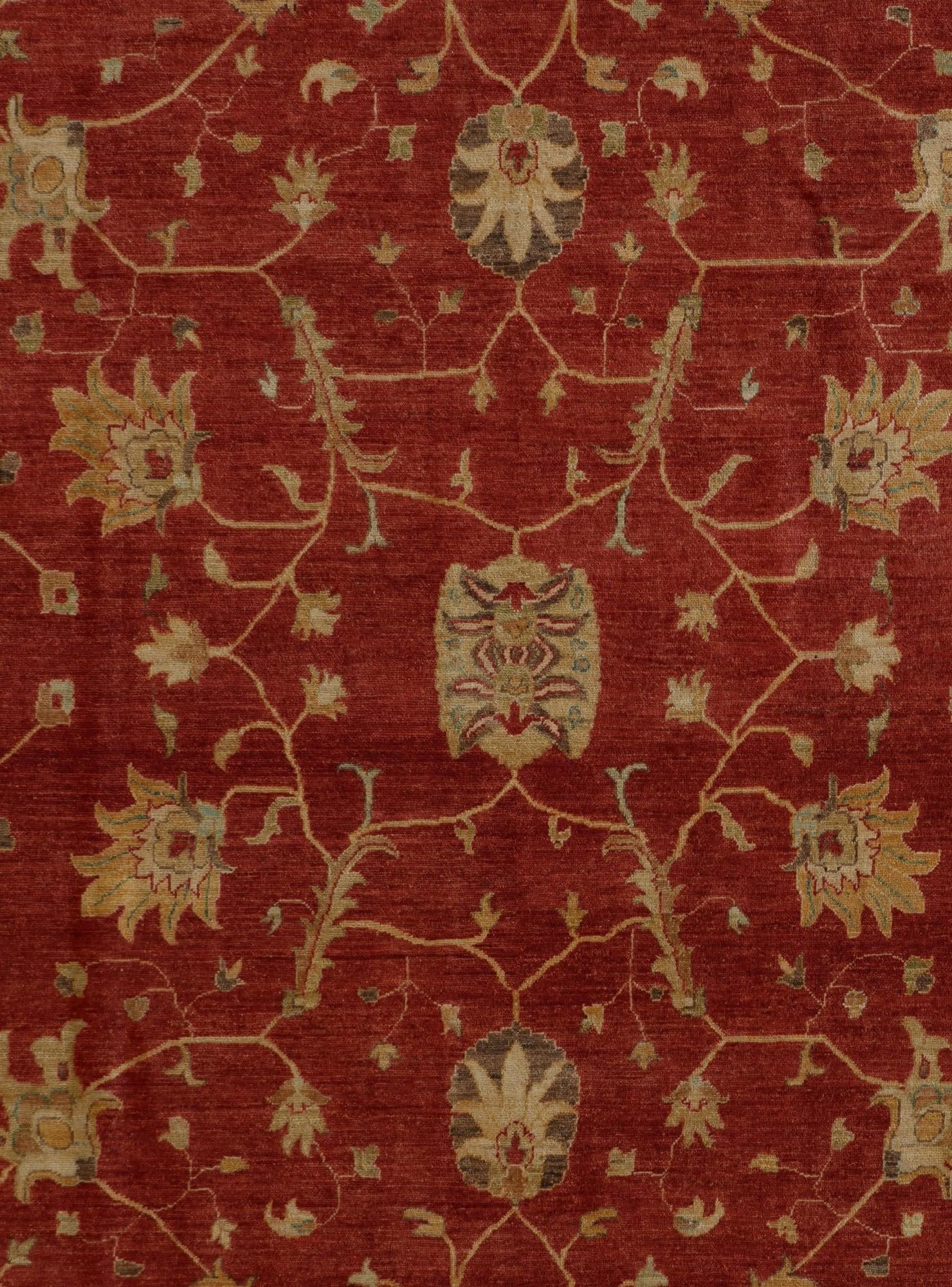 8' 5 x 11' 5 Hand Knotted Ziegler Rug