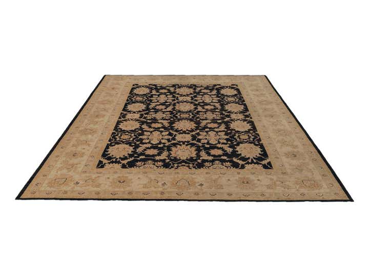 9' 1 x 12' Hand Knotted Ziegler Rug