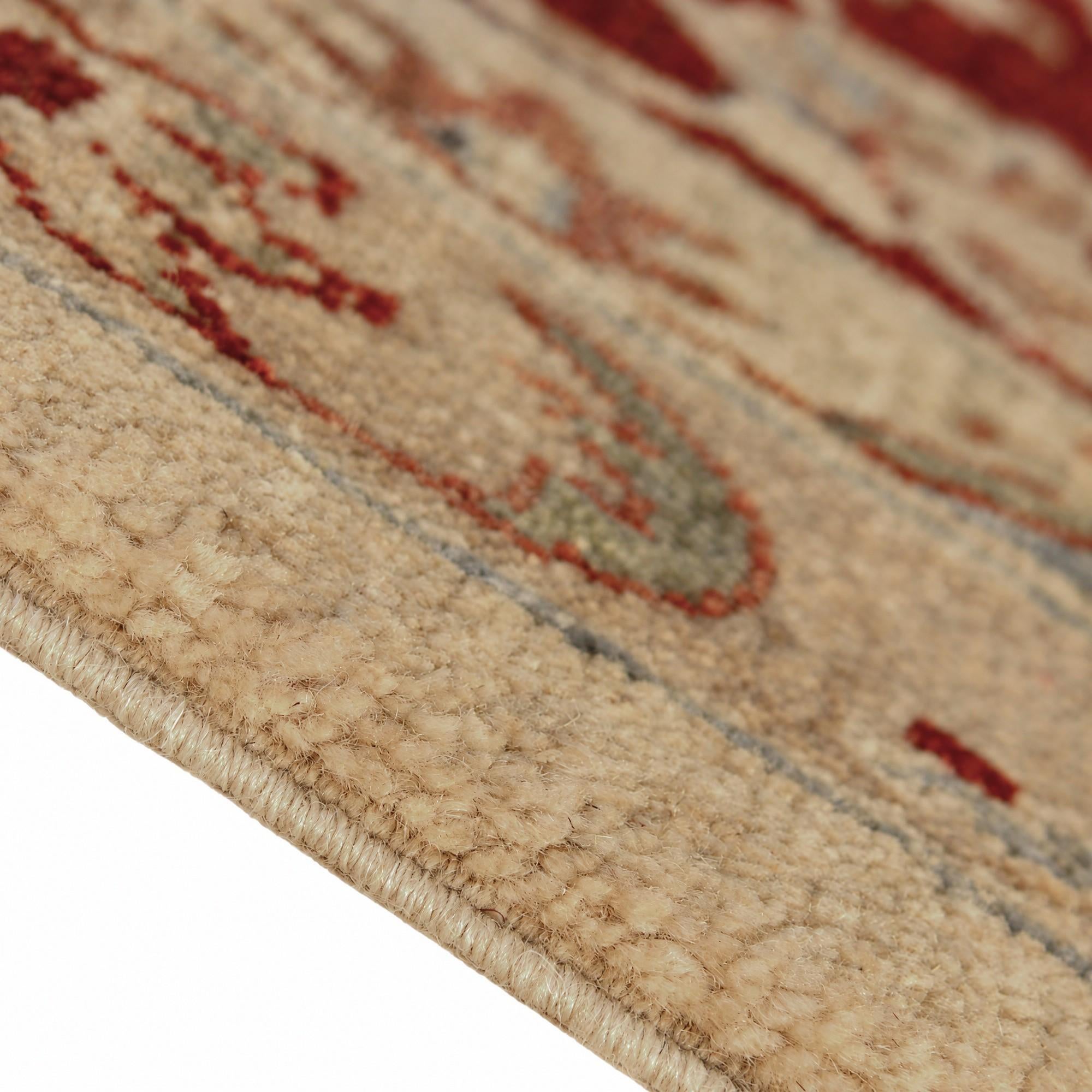 12' 6 x 15' 10 Hand Knotted Ziegler Rug