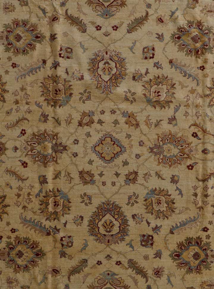 12' 6 x 15' 10 Hand Knotted Ziegler Rug