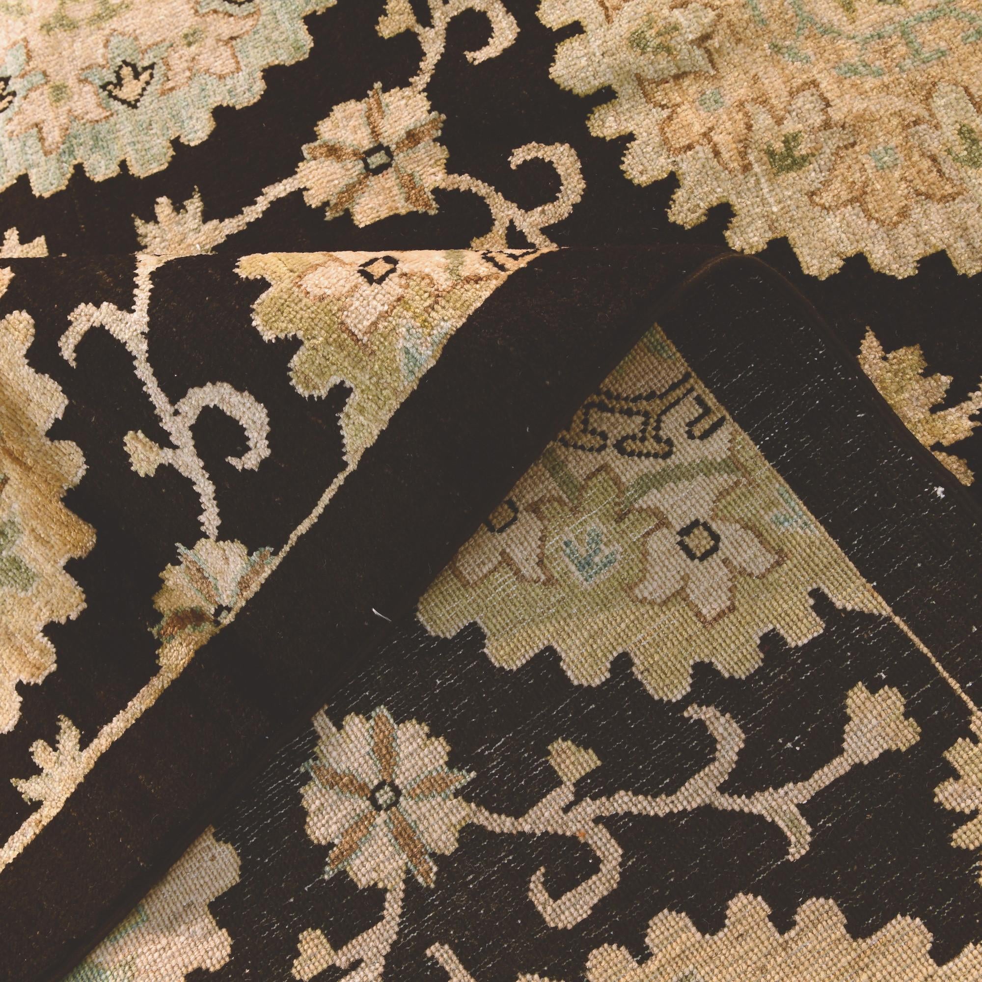 9' 11 x 13' 11 Hand Knotted Ziegler Rug