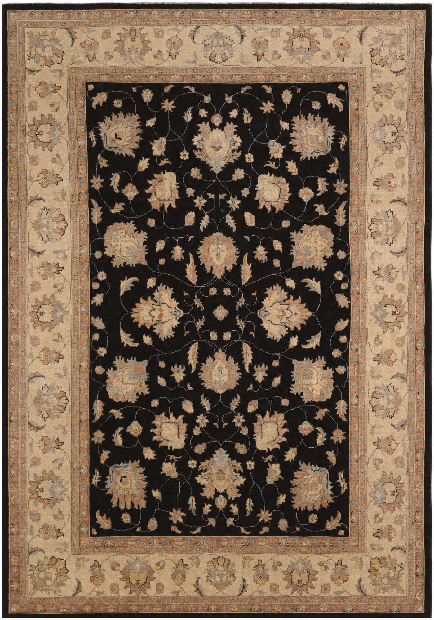 9' 10 x 13' 10 Hand Knotted Ziegler Rug