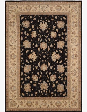 9' 10 x 13' 10 Hand Knotted Ziegler Rug