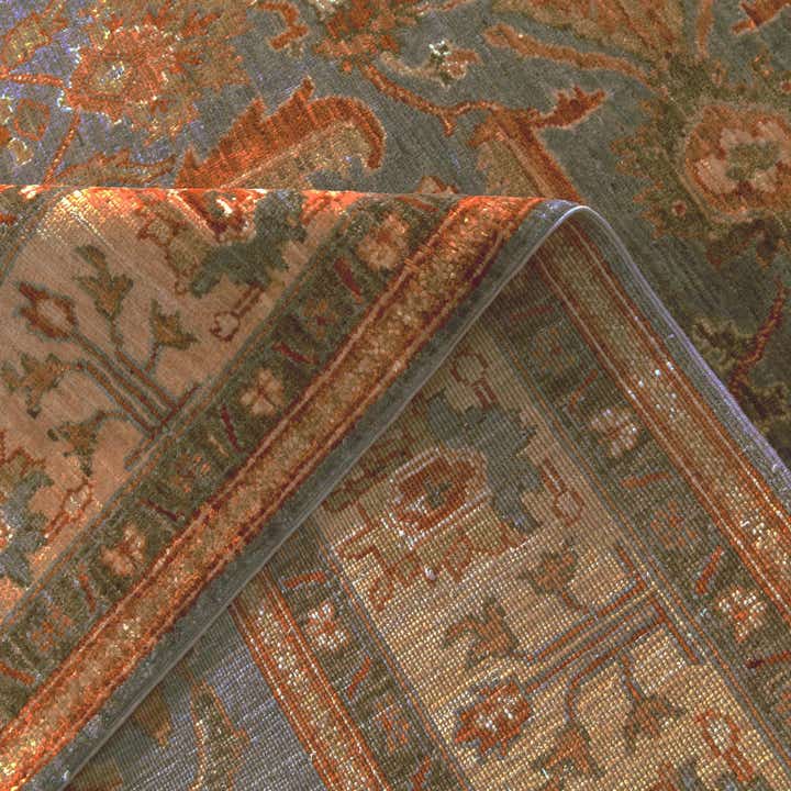 8' 1 x 10' 2 Hand Knotted Ziegler Rug