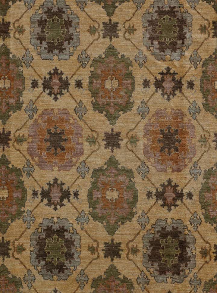 8' x 10' 8 Hand Knotted Ziegler Rug