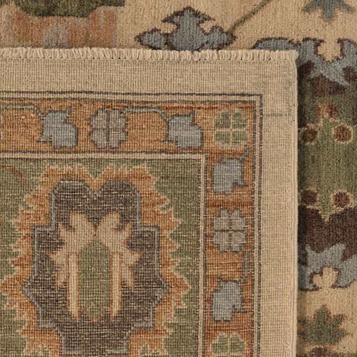 8' x 10' 8 Hand Knotted Ziegler Rug