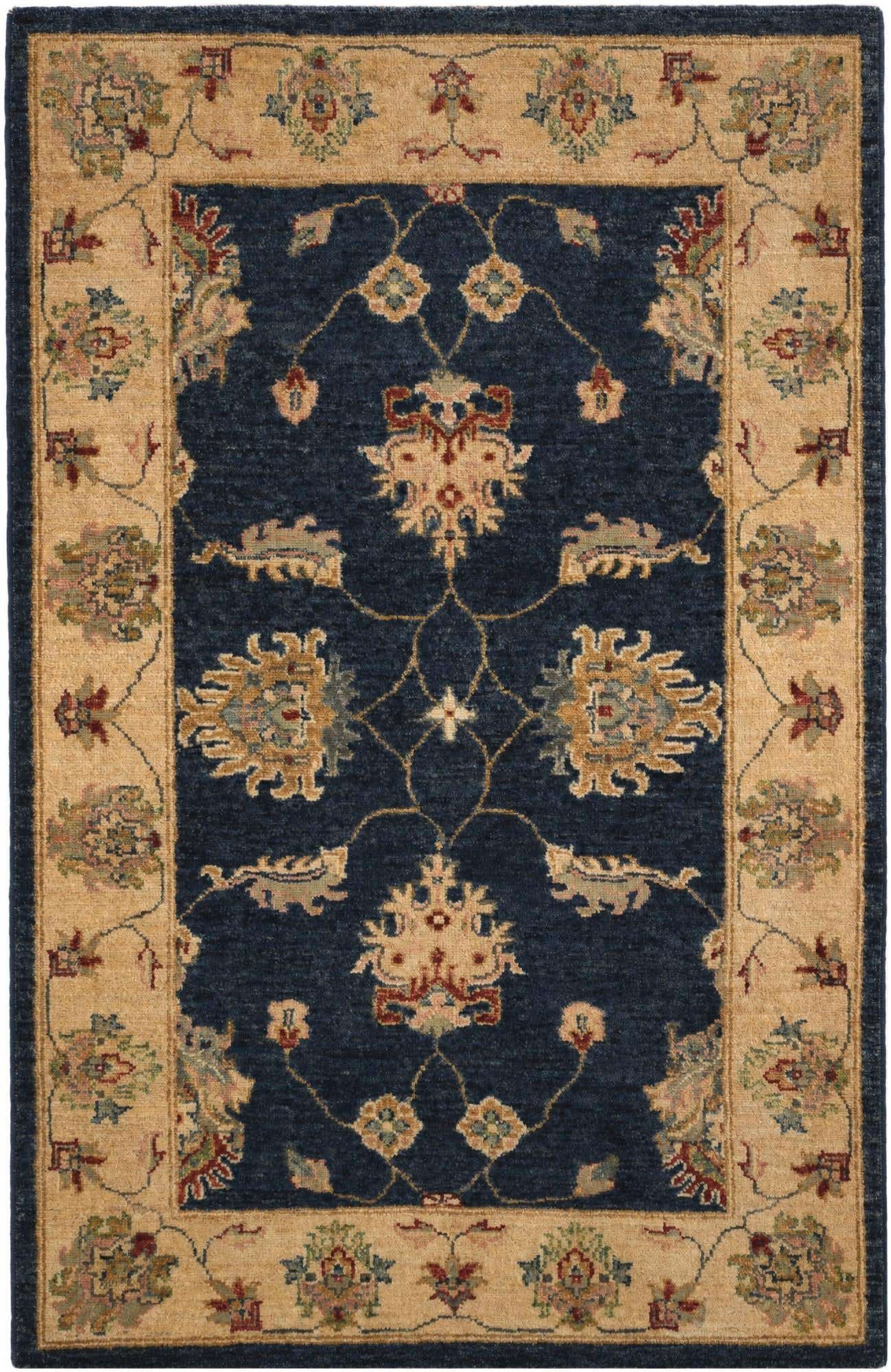 2' 9 x 4' 5 Hand Knotted Ziegler Rug