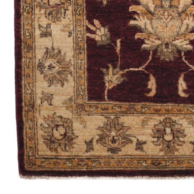 Detail image of 2' 8 x 4' 3 Hand Knotted Ziegler Rug
