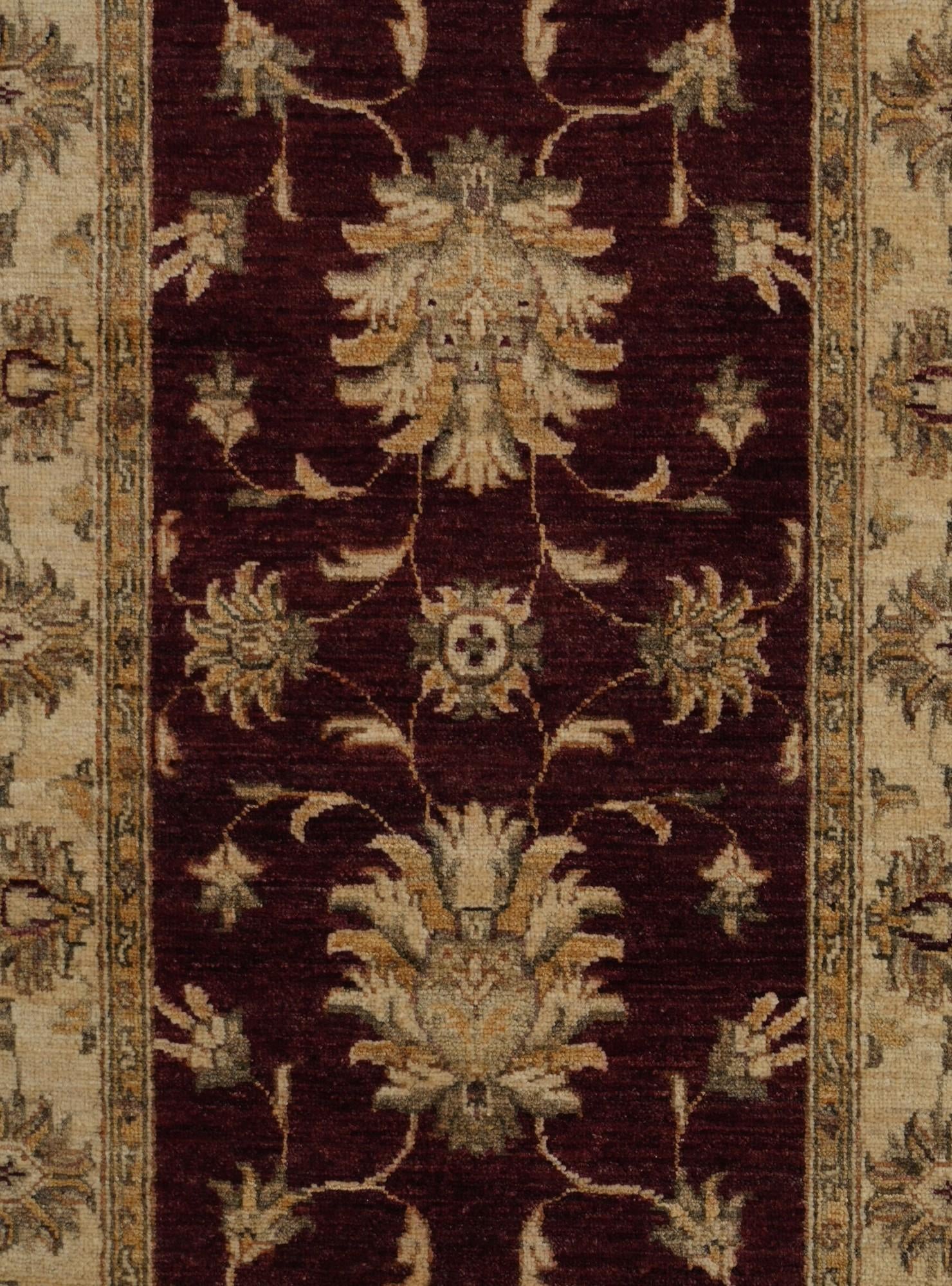 2' 8 x 4' 3 Hand Knotted Ziegler Rug