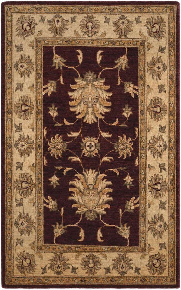2' 8 x 4' 3 Hand Knotted Ziegler Rug