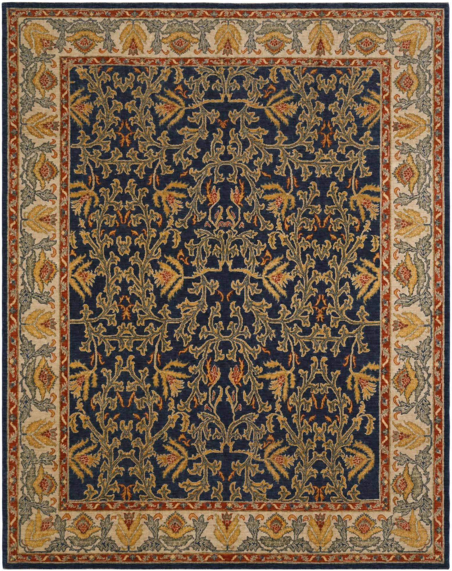 8' 3 x 10' 4 Hand Knotted Ziegler Rug