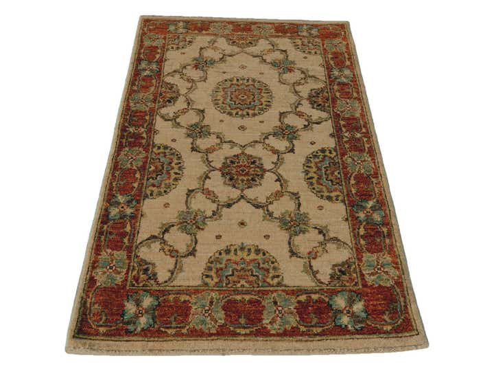 2' 7 x 4' 4 Hand Knotted Ziegler Rug