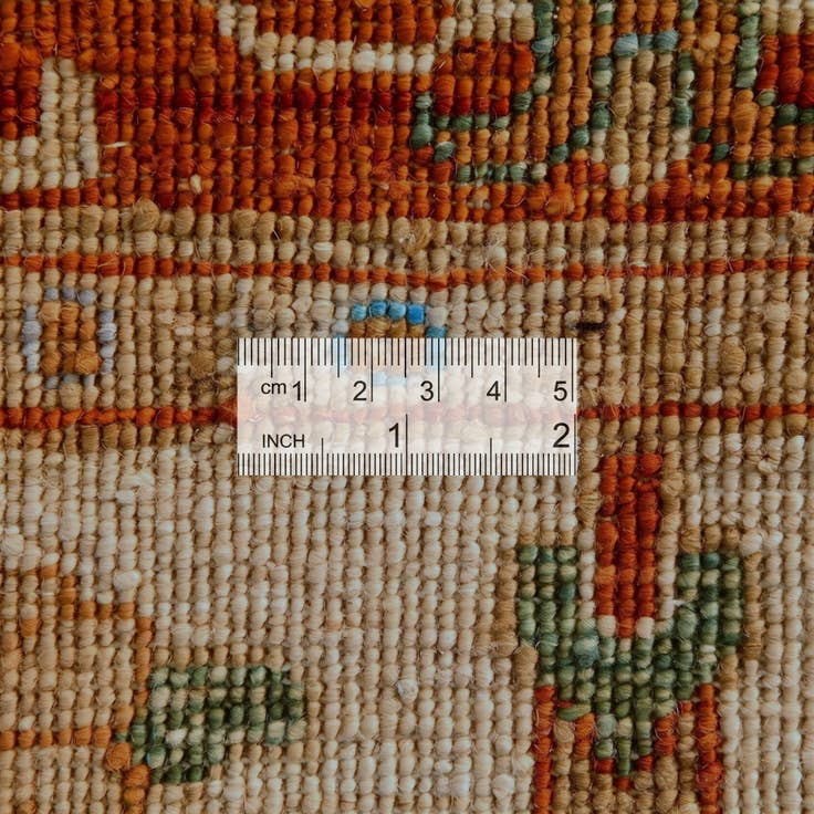 Detail image of 2' 7 x 4' Hand Knotted Ziegler Rug