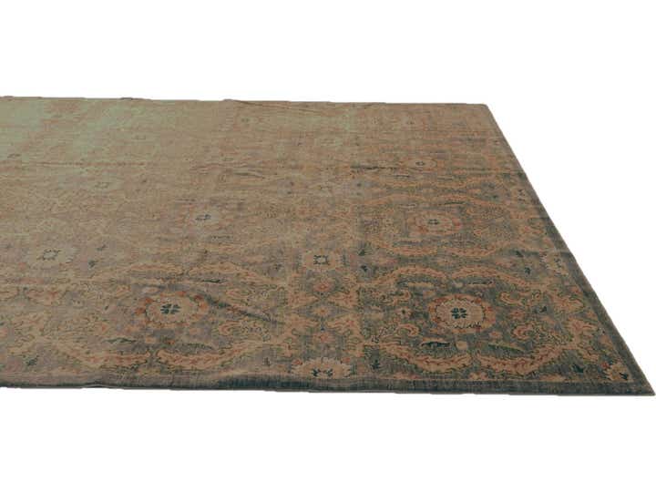 9' 1 x 12' 9 Hand Knotted Ziegler Rug