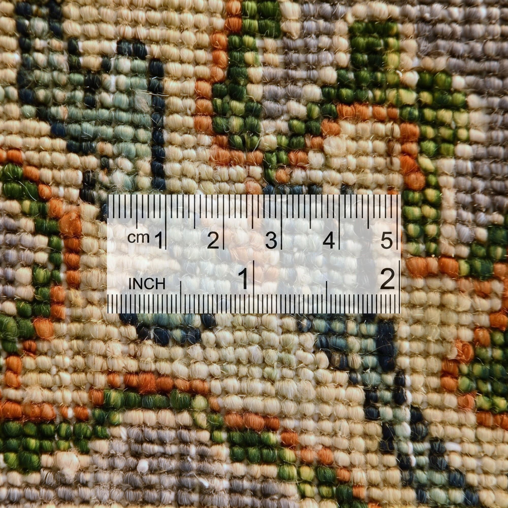 9' 1 x 12' 9 Hand Knotted Ziegler Rug