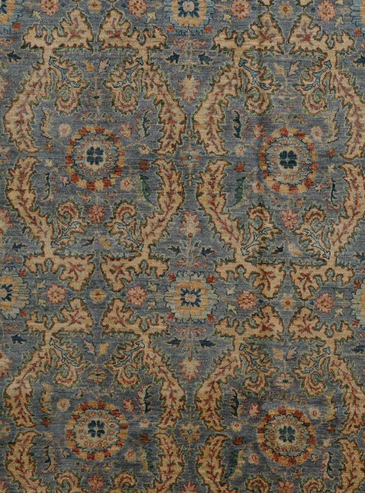 9' 1 x 12' 9 Hand Knotted Ziegler Rug