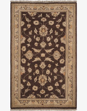 2' 11 x 4' 9 Hand Knotted Ziegler Rug