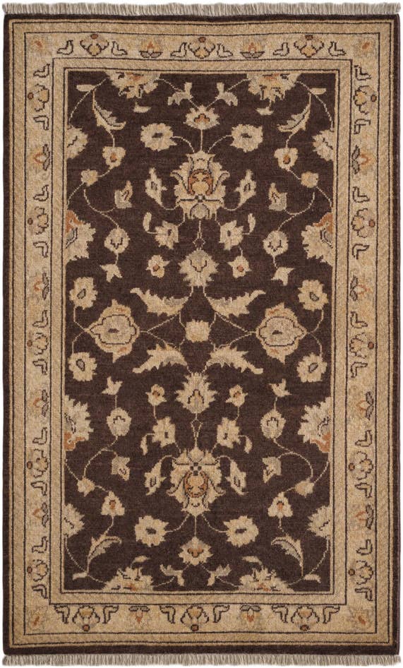 Detailansicht von 90cm x 145cm Handgeknüpft Ziegler Teppich