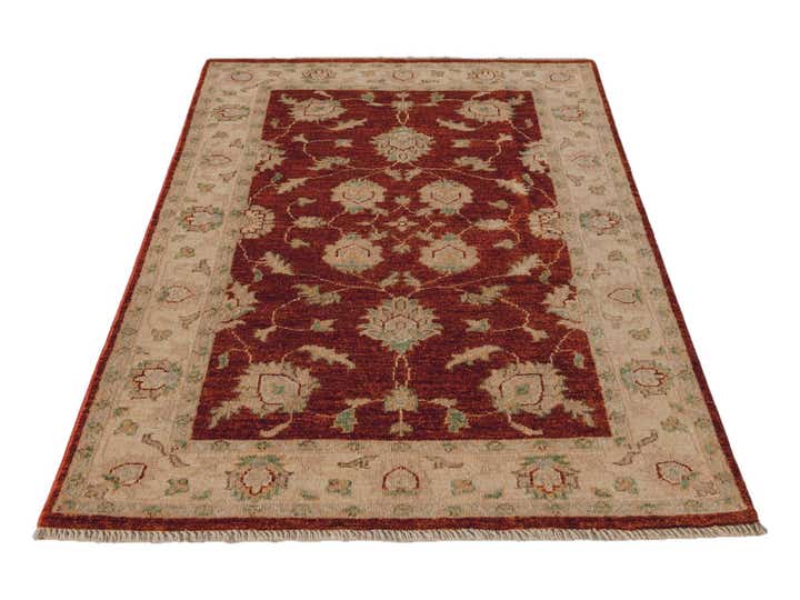 2' 11 x 4' 10 Hand Knotted Ziegler Rug
