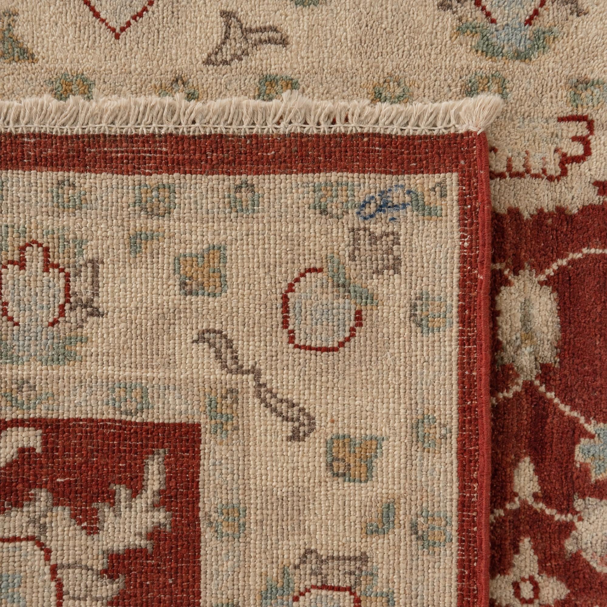 90cm x 150cm Hand Knotted Ziegler Rug