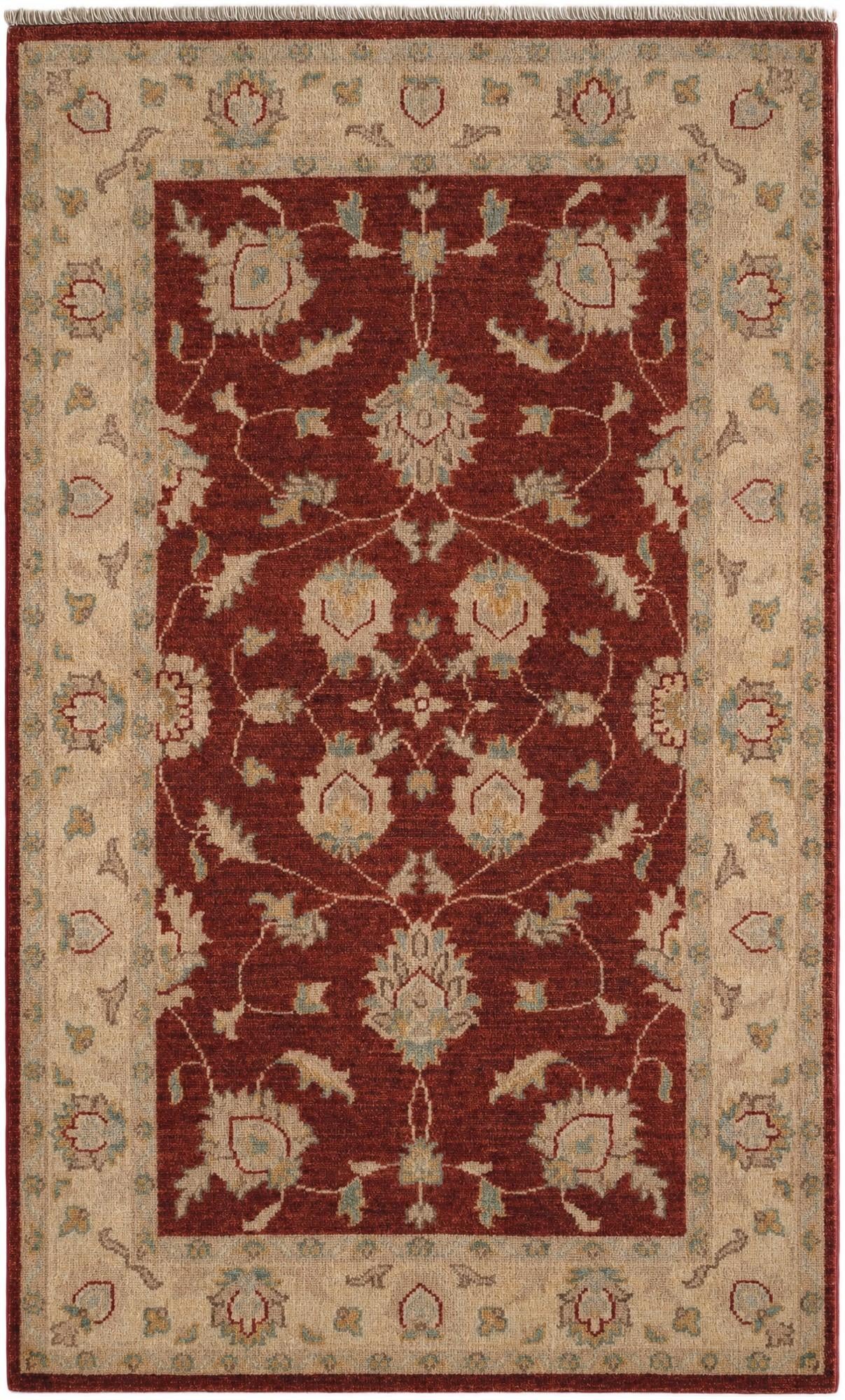 2' 11 x 4' 10 Hand Knotted Ziegler Rug