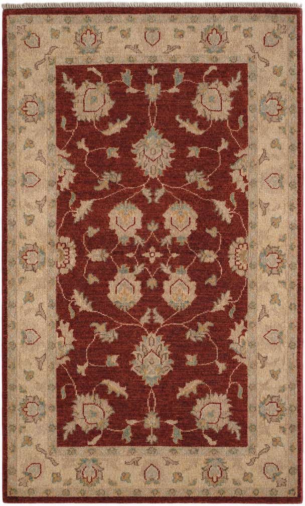2' 11 x 4' 10 Hand Knotted Ziegler Rug