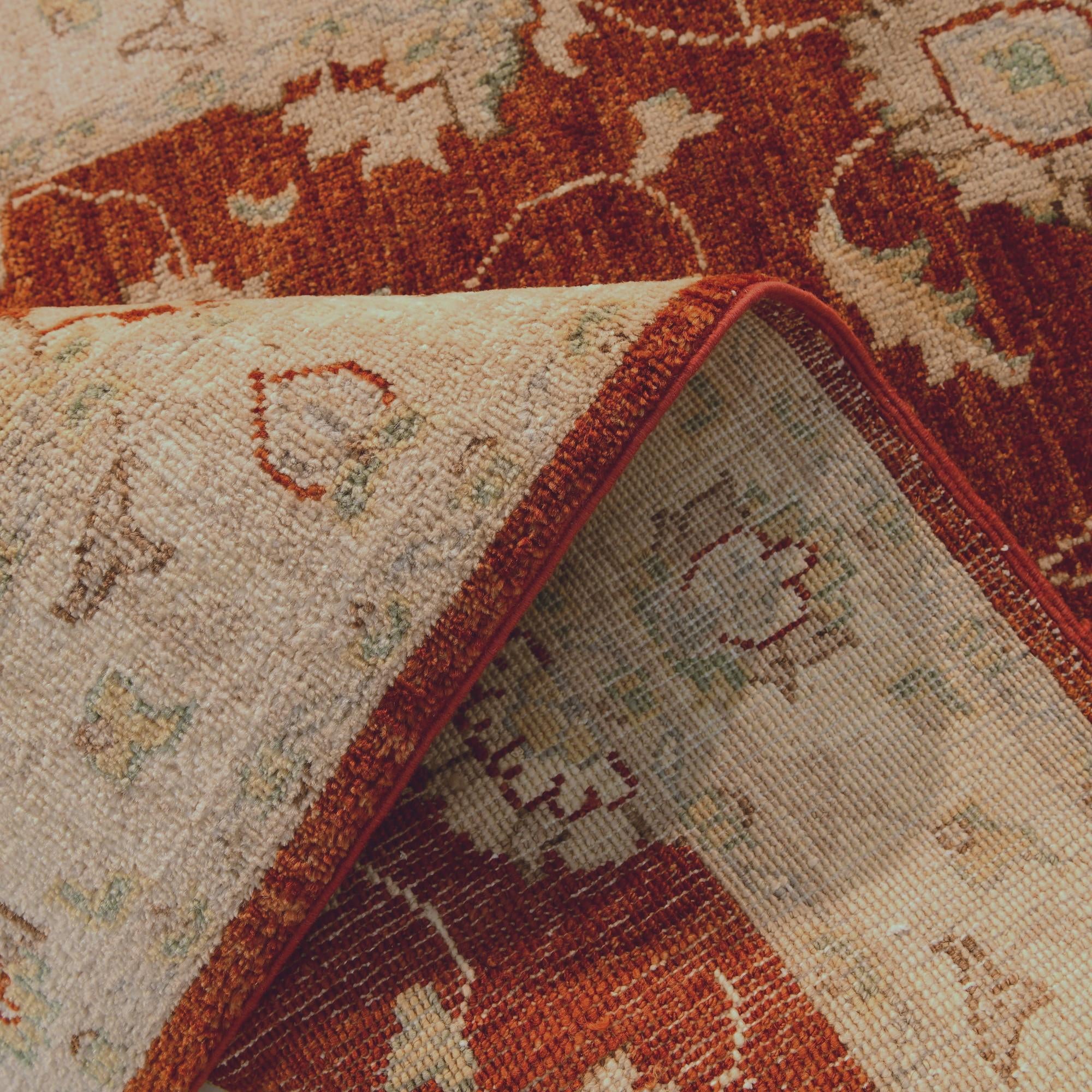 2' 11 x 4' 9 Hand Knotted Ziegler Rug