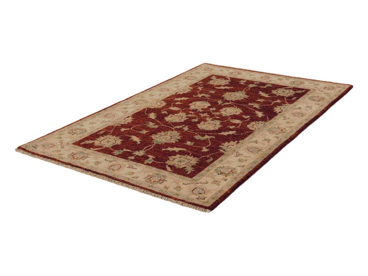 Detail image of 2' 11 x 4' 9 Hand Knotted Ziegler Rug