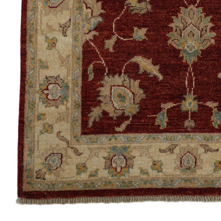Detail image of 2' 11 x 4' 9 Hand Knotted Ziegler Rug