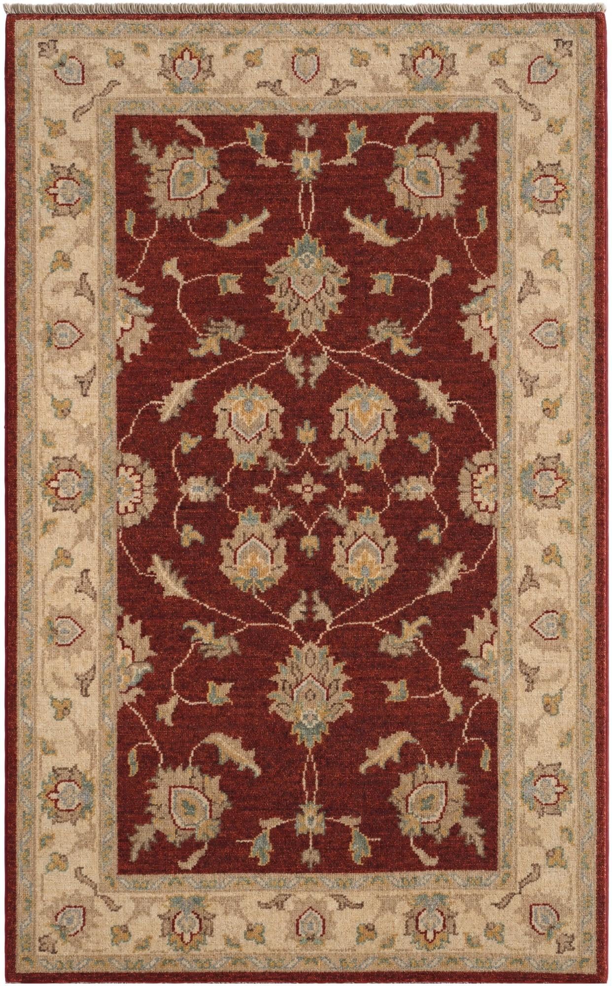 2' 11 x 4' 9 Hand Knotted Ziegler Rug