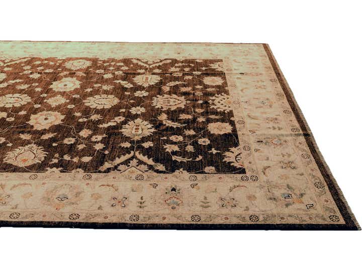 7' 11 x 10' Hand Knotted Ziegler Rug
