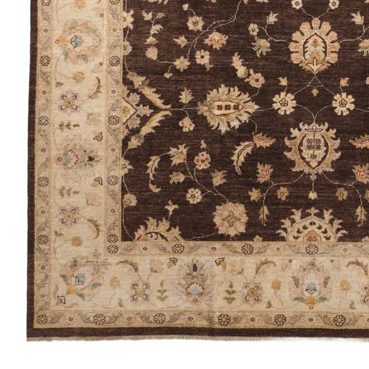 7' 11 x 10' Hand Knotted Ziegler Rug