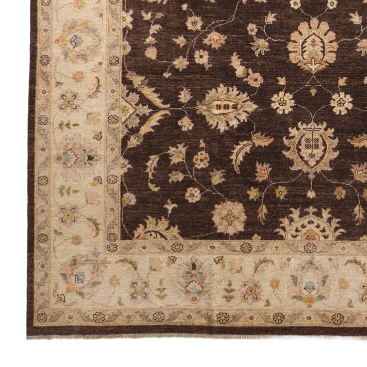 Detail image of 7' 11 x 10' Hand Knotted Ziegler Rug