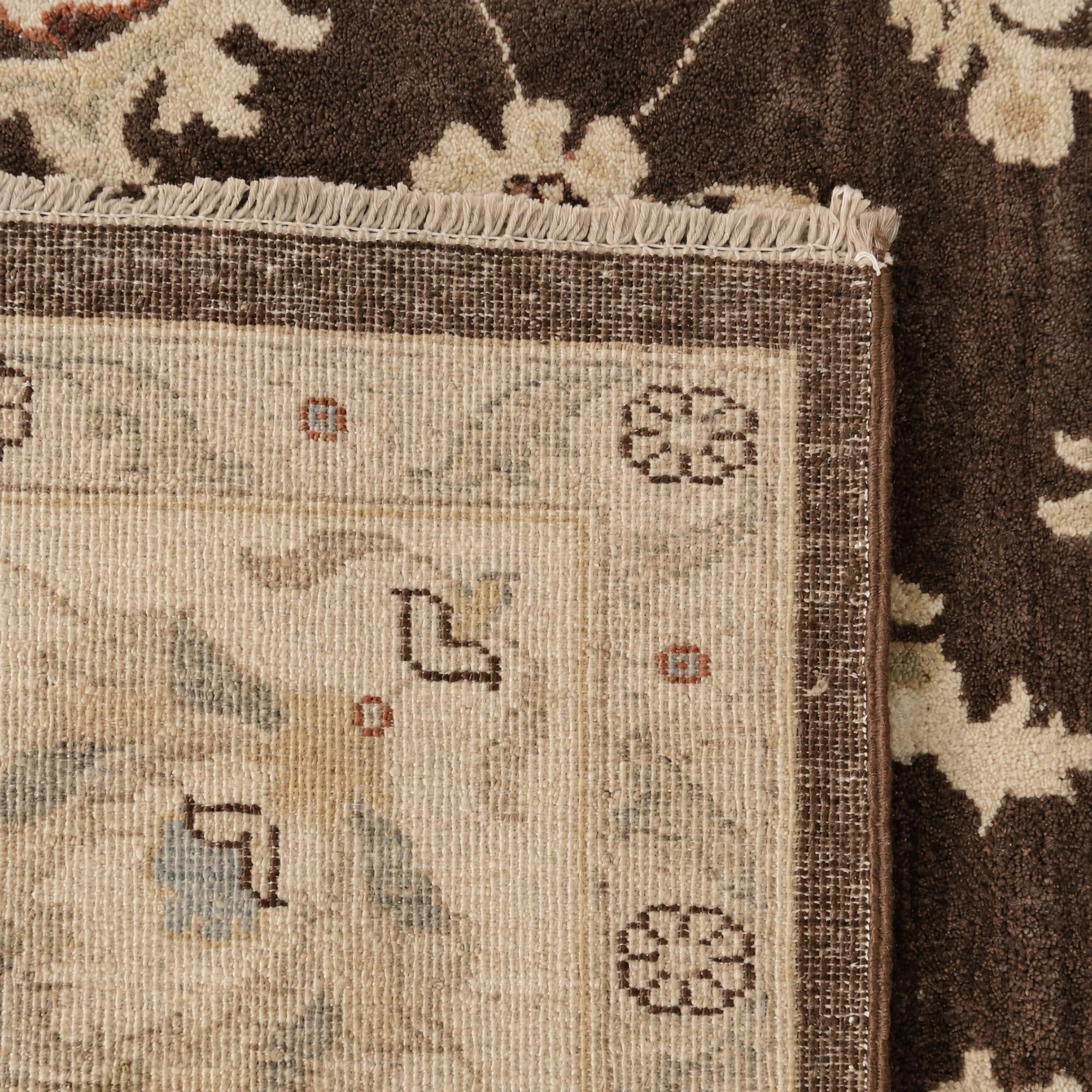 7' 11 x 10' Hand Knotted Ziegler Rug
