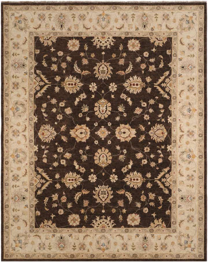 7' 11 x 10' Hand Knotted Ziegler Rug