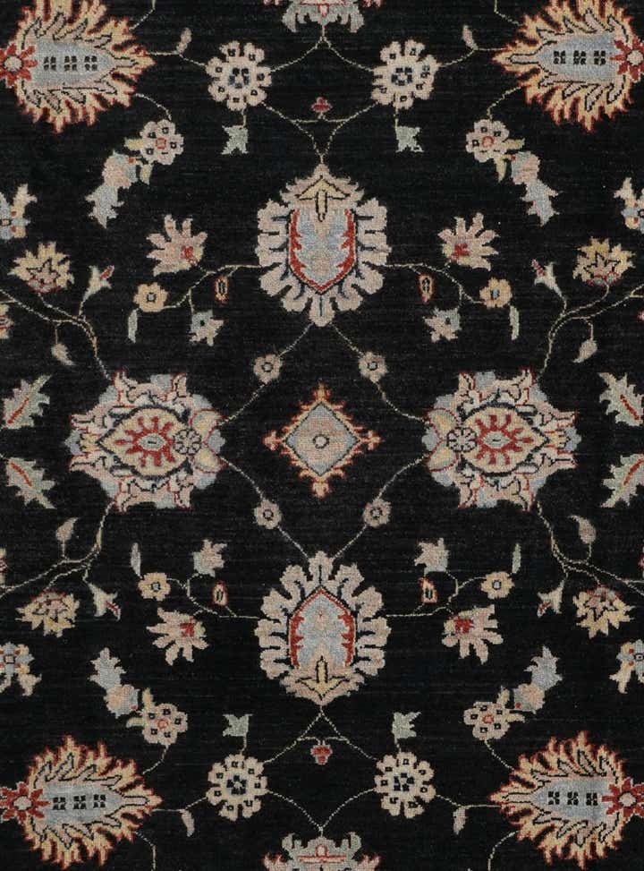 7' 9 x 9' 9 Hand Knotted Ziegler Rug